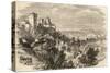 Granada and the Alhambra, Illustration from 'spanish Pictures' by the Rev. Samuel Manning-English School-Stretched Canvas