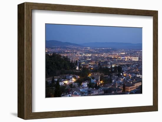 Granada City from the Mirador De San Nicolas Lookout-Julianne Eggers-Framed Photographic Print