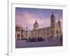 Granada, Park Colon, Park Central, Cathedral De Granada at Sunset, Nicaragua-Jane Sweeney-Framed Photographic Print