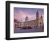 Granada, Park Colon, Park Central, Cathedral De Granada at Sunset, Nicaragua-Jane Sweeney-Framed Photographic Print