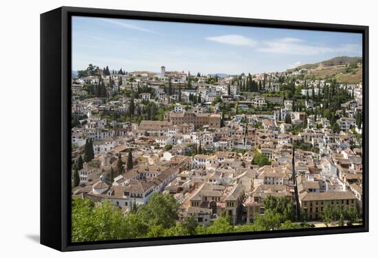 Granada, Province of Granada, Andalusia, Spain-Michael Snell-Framed Stretched Canvas