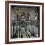 Granada (Spain), Alhambra, Lions Yard Taken of the Escutcheon Room, Circa 1865-Leon, Levy et Fils-Framed Photographic Print