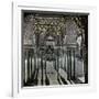 Granada (Spain), Alhambra, Lions Yard Taken of the Escutcheon Room, Circa 1865-Leon, Levy et Fils-Framed Photographic Print