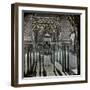 Granada (Spain), Alhambra, Lions Yard Taken of the Escutcheon Room, Circa 1865-Leon, Levy et Fils-Framed Photographic Print