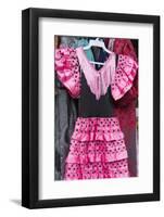 Granada, Spain, Girls in Traditional Dress for Flamenco Dancer-Bill Bachmann-Framed Photographic Print