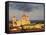 Granada, View of Cathedral De Granada from Iglesia De La Merced, Nicaragua-Jane Sweeney-Framed Stretched Canvas