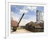 Granary Wharf and Bridgwater Tower, Leeds, West Yorkshire, England, United Kingdom, Europe-Mark Sunderland-Framed Photographic Print