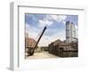 Granary Wharf and Bridgwater Tower, Leeds, West Yorkshire, England, United Kingdom, Europe-Mark Sunderland-Framed Photographic Print