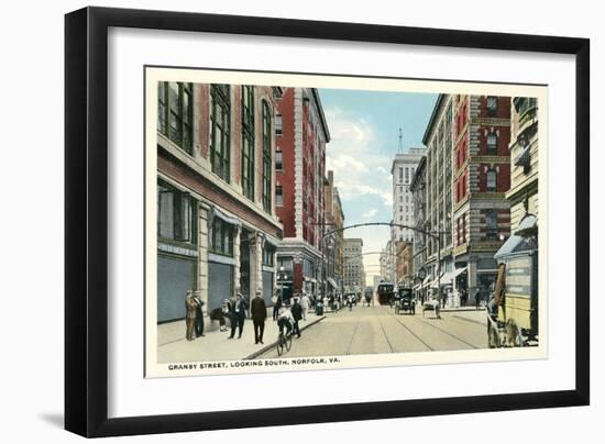 Granby Street, Norfolk-null-Framed Art Print