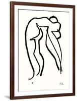 Grand Acrobate, c.1952-Henri Matisse-Framed Serigraph