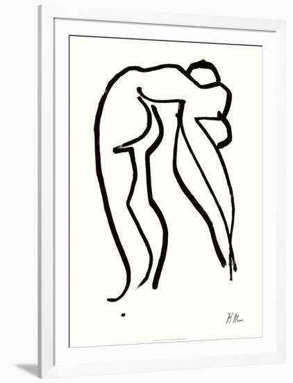 Grand Acrobate, c.1952-Henri Matisse-Framed Serigraph