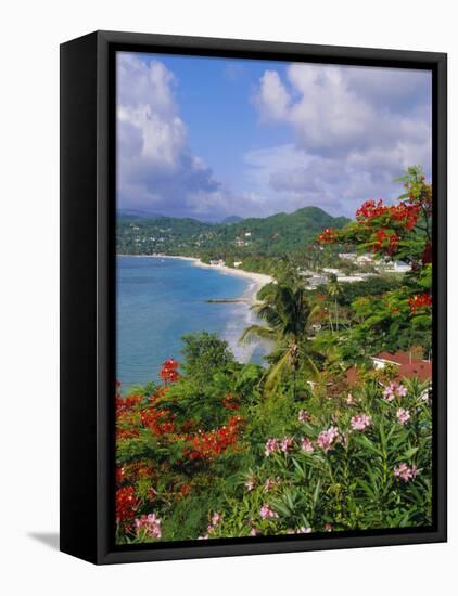 Grand Anse Beach, Grenada, Caribbean, West Indies-Robert Harding-Framed Stretched Canvas