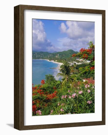 Grand Anse Beach, Grenada, Caribbean, West Indies-Robert Harding-Framed Photographic Print