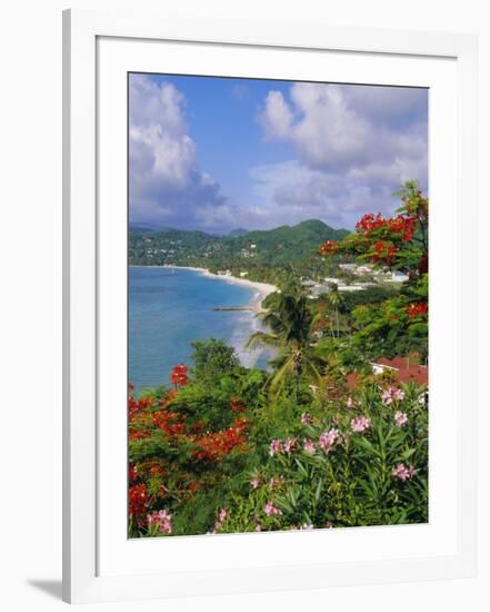 Grand Anse Beach, Grenada, Caribbean, West Indies-Robert Harding-Framed Photographic Print