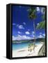 Grand Anse Beach, Grenada, Windward Islands, West Indies, Caribbean, Central America-John Miller-Framed Stretched Canvas