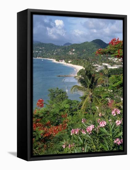 Grand Anse Beach, Grenada, Windward Islands, West Indies, Caribbean, Central America-Robert Harding-Framed Stretched Canvas