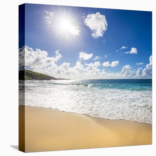 Grand Anse Beach, La Digue, Seychelles-Jon Arnold-Stretched Canvas