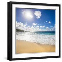 Grand Anse Beach, La Digue, Seychelles-Jon Arnold-Framed Photographic Print