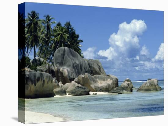 Grand Anse, La Digue, Seychelles, Indian Ocean, Africa-Robert Harding-Stretched Canvas