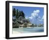 Grand Anse, La Digue, Seychelles, Indian Ocean, Africa-Robert Harding-Framed Photographic Print