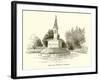 Grand Army Monument, Gettysburg-null-Framed Giclee Print