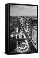 Grand Army Plaza and Fifth Avenue-null-Framed Stretched Canvas