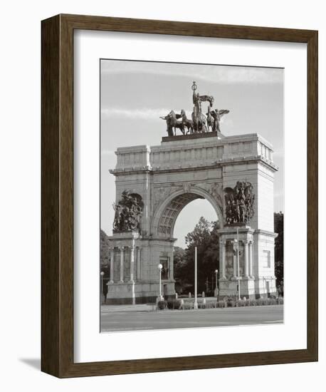 Grand Army Plaza Arch, Brooklyn-Phil Maier-Framed Art Print