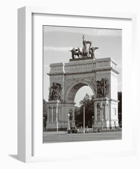 Grand Army Plaza Arch, Brooklyn-Phil Maier-Framed Art Print