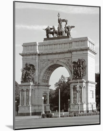 Grand Army Plaza Arch, Brooklyn-Phil Maier-Mounted Art Print