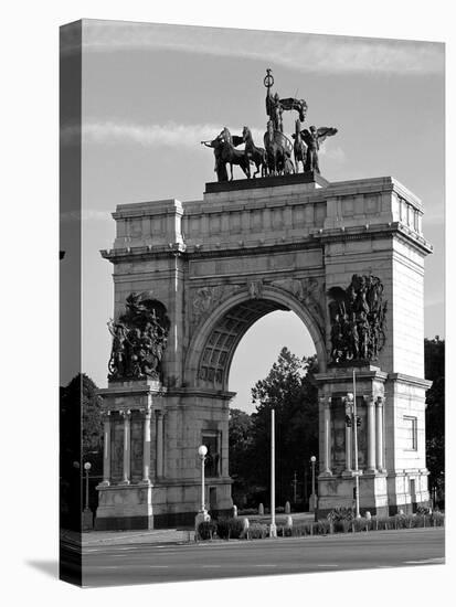 Grand Army Plaza Arch, Brooklyn-Phil Maier-Stretched Canvas