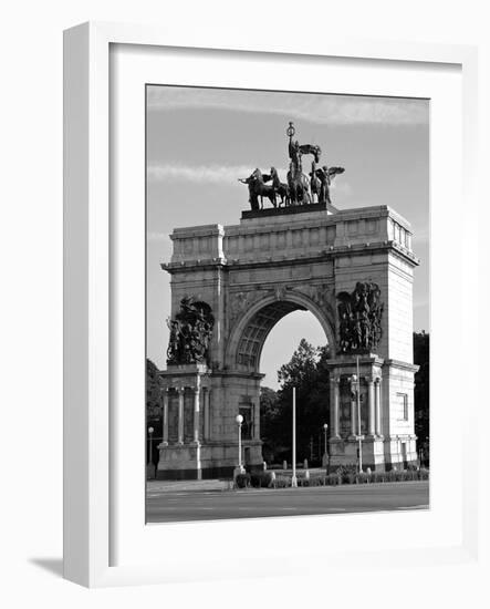 Grand Army Plaza Arch, Brooklyn-Phil Maier-Framed Photographic Print