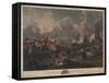 Grand Attack on Valenciennes-Philippe De Loutherbourg-Framed Stretched Canvas