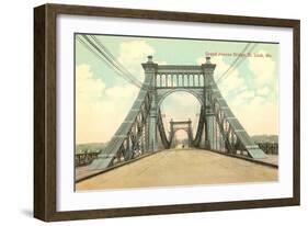 Grand Avenue Bridge, St. Louis, Missouri-null-Framed Art Print