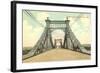 Grand Avenue Bridge, St. Louis, Missouri-null-Framed Art Print
