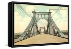 Grand Avenue Bridge, St. Louis, Missouri-null-Framed Stretched Canvas