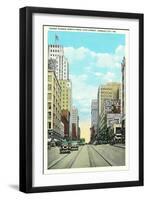 Grand Avenue, Kansas City-null-Framed Art Print