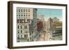 Grand Avenue, Milwaukee, Wisconsin-null-Framed Art Print