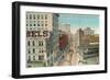 Grand Avenue, Milwaukee, Wisconsin-null-Framed Art Print