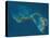 Grand Bahama and Abaco Islands, Bahamas, Satellite Image-null-Stretched Canvas