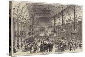 Grand Ball Given to the English Volunteers at Brussels-null-Stretched Canvas