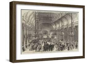 Grand Ball Given to the English Volunteers at Brussels-null-Framed Giclee Print