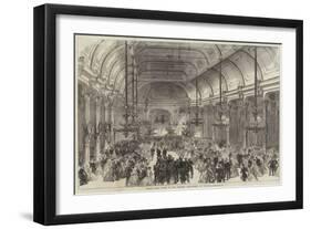 Grand Ball Given to the English Volunteers at Brussels-null-Framed Giclee Print