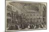 Grand Ball in the Exchange News-Room, Liverpool, to Prince and Princess Christian and Prince Arthur-null-Mounted Giclee Print