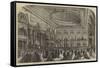 Grand Ball in the Exchange News-Room, Liverpool, to Prince and Princess Christian and Prince Arthur-null-Framed Stretched Canvas