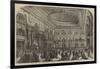 Grand Ball in the Exchange News-Room, Liverpool, to Prince and Princess Christian and Prince Arthur-null-Framed Giclee Print