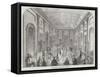 Grand Banquet in the Town-Hall, Liverpool-null-Framed Stretched Canvas