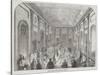 Grand Banquet in the Town-Hall, Liverpool-null-Stretched Canvas