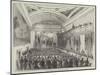 Grand Banquet to Sir H Pottinger, at Manchester-null-Mounted Giclee Print