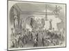 Grand Banquet to the Lord Mayor of London, at Hastings-null-Mounted Giclee Print