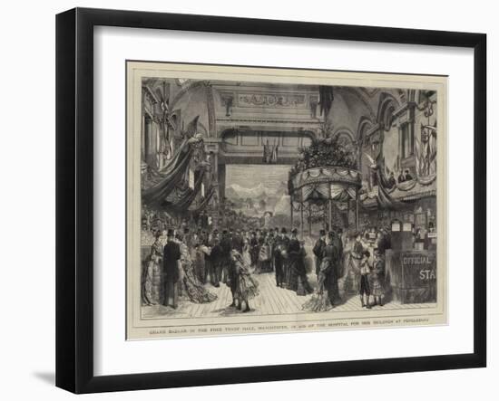 Grand Bazaar in the Free Trade Hall-null-Framed Giclee Print